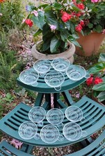 11 TASTEVINS EN VERRE HENRI