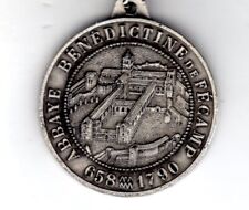 Médaille PORTE-Clé Benedictine DE Fecamp ABBAYE 658 - 1790 FRANCE