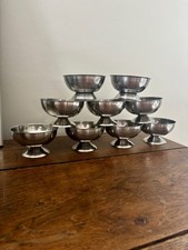 Vintage Lot De 9 Coupes À