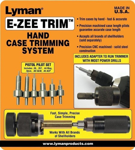 Lyman zee trim hand case - lyman,