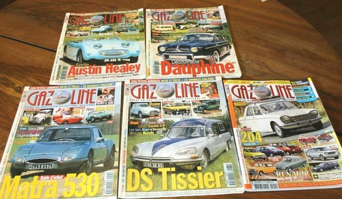Lot 5 magazines - lot,