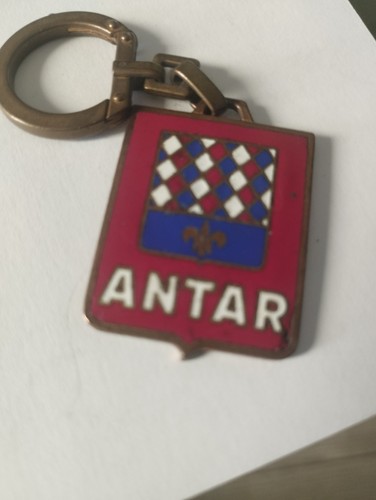 Porte clé émaillé antar - clé,