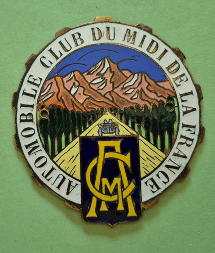 Badge calandre émaillé - émaillé, /
