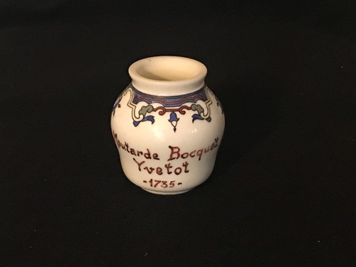 Petit pot moutarde - petit, bocquet