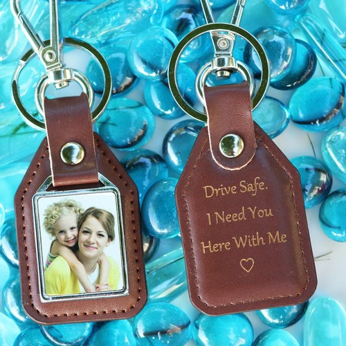 Custom photo key chain - key,