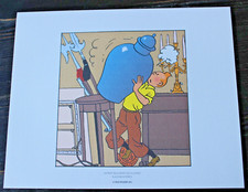 LITHO EX LIBRIS TINTIN EXTRAIT