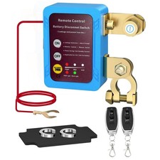 Séparateur de batterie sans fil 12 V avec télécommande, 240 A, interrupteur de b