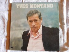 Yves Montand : coffret 3 LP , CBS 66371 - 33 tours - Bon état - 1981