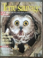 Terre Sauvage N° 58 - Janvier 1992 : Cette Chouette se Croit Invisible