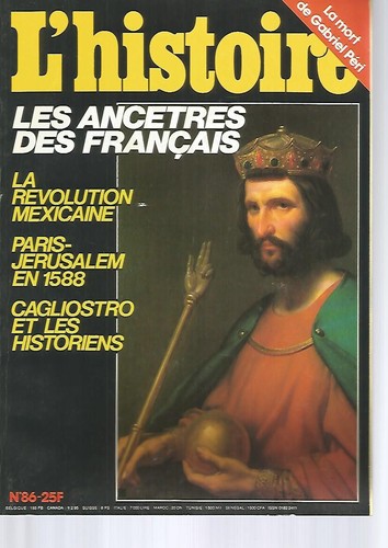 Histoire ancetres des - l'histoire, n°86