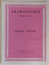 Partition " ARABANAISES " pour