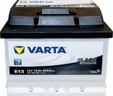 Batterie VARTA Black Dynamic 70Ah / 640A (E13)