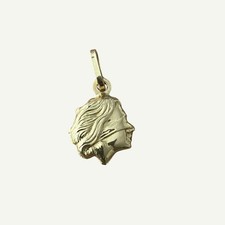 Pendentif or 18 carats style