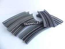 JOUEF 2674 / 6 PASSAGE SUPERIEUR COURBE 385 MM RAILS ACIER DEMONTABLES