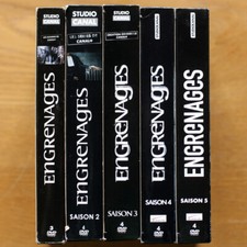 ENGRENAGES • SAISONS 1 À 5 • LOT 5 COFFRETS • 19 DVD • CANAL + • SERIE POLICIERE