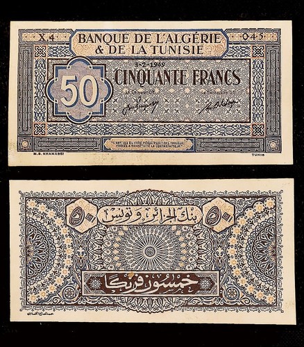 1948 francs algérie - 1948,