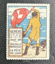 Timbres suisse grande - de,