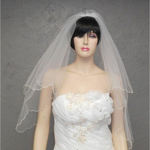 Voile mariée couches - de,
