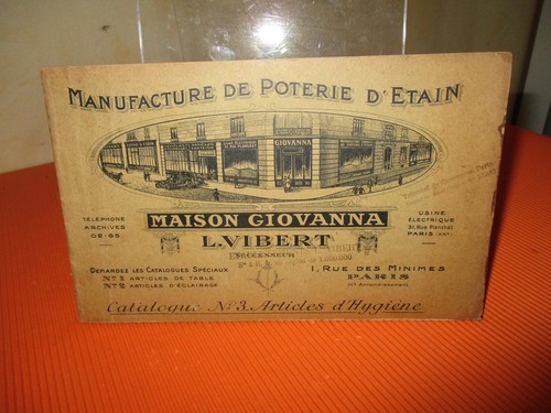 Catalogue publicitaire ancien - catalogue,