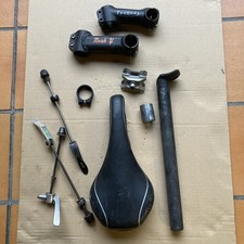 Lot Potence Selle Italia Flite Ancien Vélo  Occasion Pièce Guidon No Campagnolo