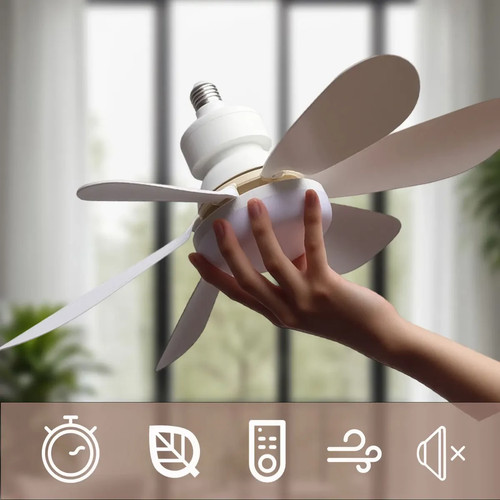 Ventilateur plafond led e27 - ventilateur,