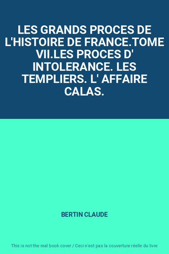 Les grands proces - les, de