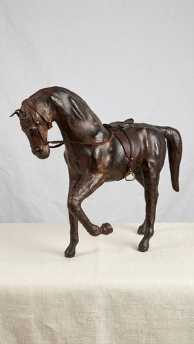 Statuette cheval ancien - , en