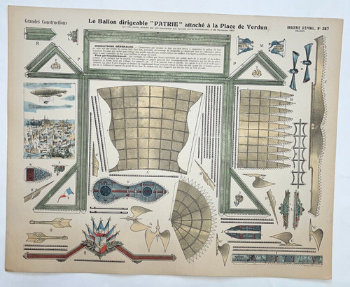 Ballon dirigeable patrie - ballon,