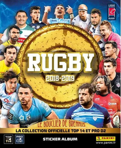 Panini rugby france - france, 2019