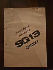 Catalogue Parts Iseki Tractor