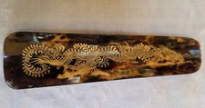 Ancien et Luxueux Chausse Pied Ecaille Tortue chinois 