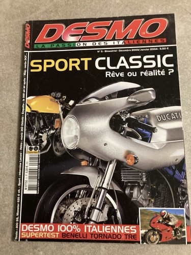 Magazine desmo ducati rare - desmo,