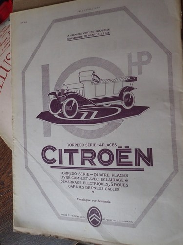 Citroen torpédo places - places, 98