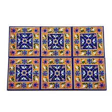 Set 6 Floral Cuisine Toilettes