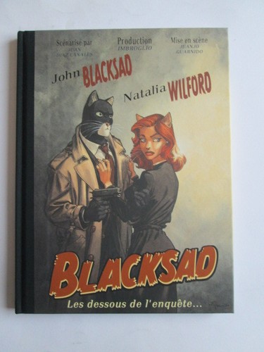 Blacksad les dessous de - blacksad,,