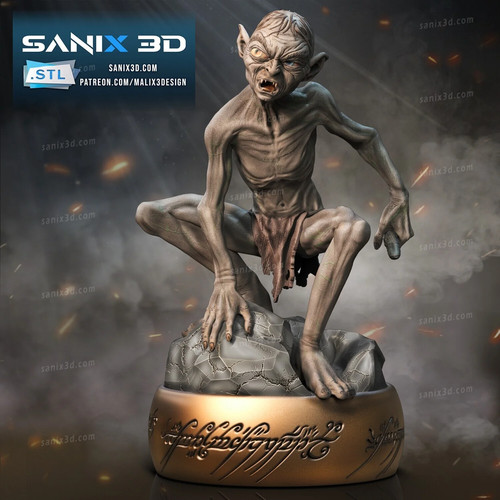 Figurine gollum cm - figurine, de