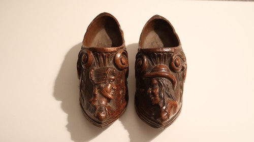 Anciens sabots bois - sabots,