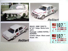 RS122 DECAL ReStart 1/43 BMW