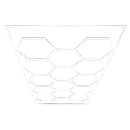 Plafonnier led hexagonal - plafonnier,