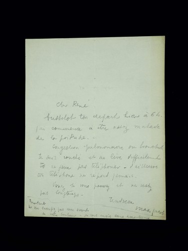 Max jacob lettre autographe - max,