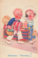 Illustree signee beatrice - cp,