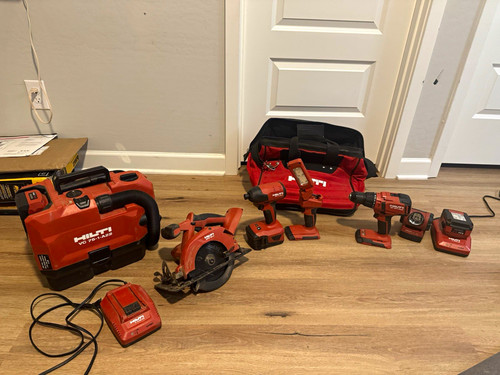 Hilti 22v ion tool set - 22v, sf