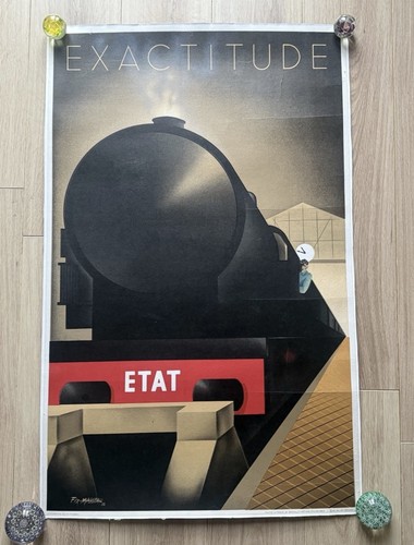 Affiche sncf état - affiche,