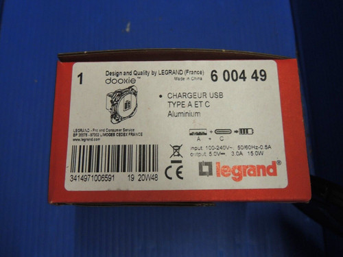 Legrand 600449 double - 600449,