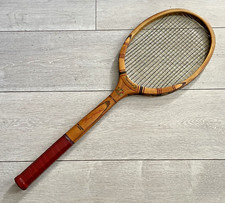 🎾Ancienne Raquette De Tennis En Bois vintage Avec Presse