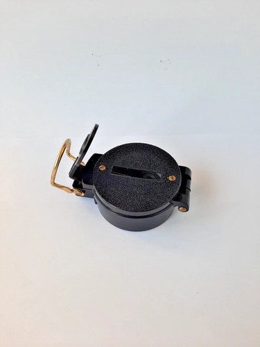 Boussole lentille noire marine