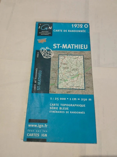 Carte ign 1932 st - carte, ign,
