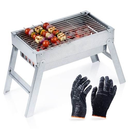 Barbecue charbon bois - charbon, portable