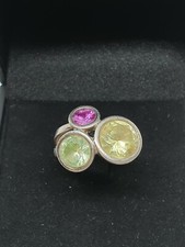 Bague imposante en argent 925