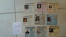 2008-joli lot 9 Cd Diapason